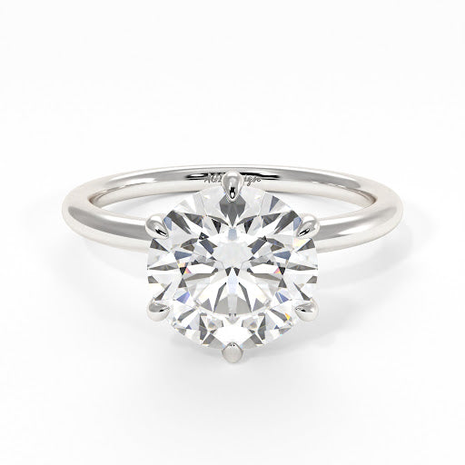 Round Moissanite Engagement Ring Buying Guide