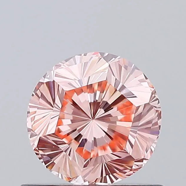 0.69ct Other Lab Grown Diamond (Colour Fancy Intense Orangey Pink, Clarity VS1, IGI Certified)