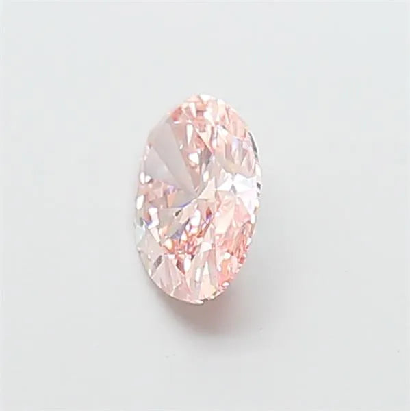 1.00ct Oval Lab Grown Diamond (Colour Fancy Vivid Pink, Clarity VS2, IGI Certified)