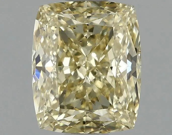 1.03ct Cushion modified Lab Grown Diamond (Colour Fancy Intense Yellow, Clarity VS2, IGI Certified)