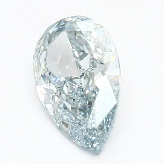 1.08ct Pear Lab Grown Diamond (Colour Fancy Blue, Clarity VVS2, IGI Certified)