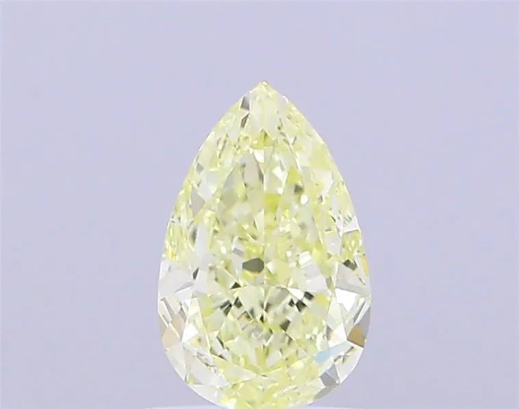 1.09ct Pear Lab Grown Diamond (Colour Fancy Light Yellow, Clarity VVS1, IGI Certified)