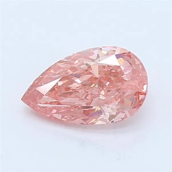 1.21ct Pear Lab Grown Diamond (Colour Fancy Vivid Pink, Clarity VVS2, IGI Certified)