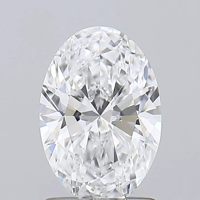 1.28ct Oval Lab Grown Diamond (Colour D, Clarity IF, IGI Certified)