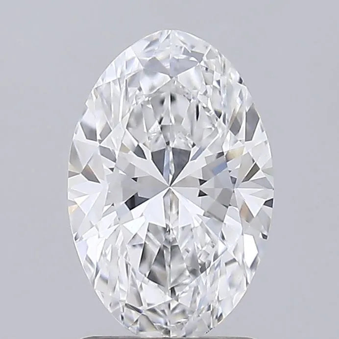 1.42ct Oval Lab Grown Diamond (Colour D, Clarity VVS2, IGI Certified)