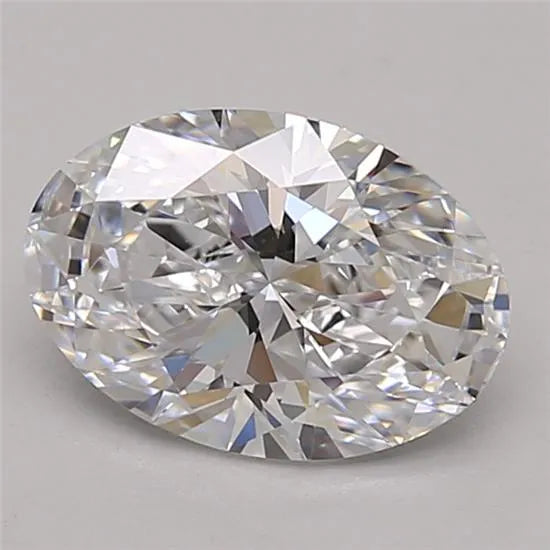 1.44ct Oval Lab Grown Diamond (Colour D, Clarity IF, Cut VG, IGI Certified)