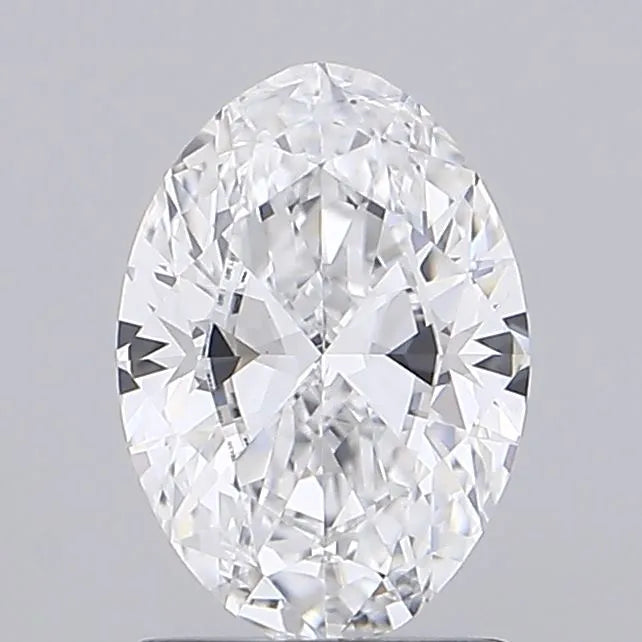 1.50ct Oval Lab Grown Diamond (Colour D, Clarity SI1, IGI Certified)