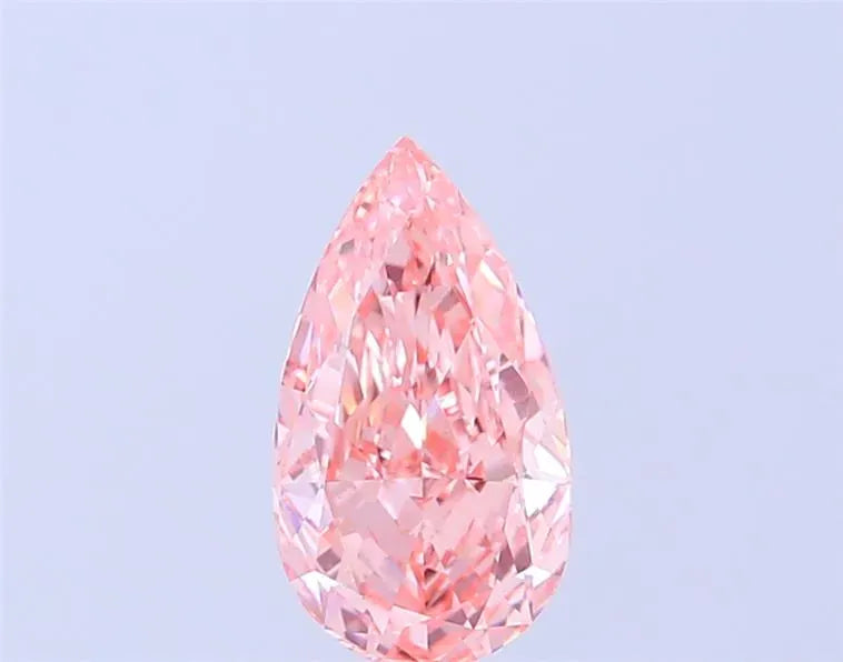 1.50ct Pear Lab Grown Diamond (Colour Fancy Vivid Pink, Clarity VVS2, IGI Certified)