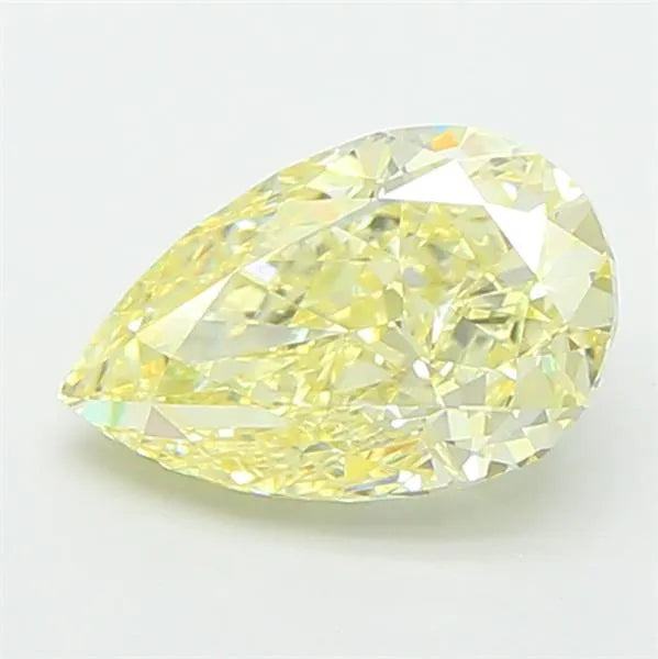 1.61ct Pear Lab Grown Diamond (Colour Fancy Yellow, Clarity VVS1, IGI Certified)