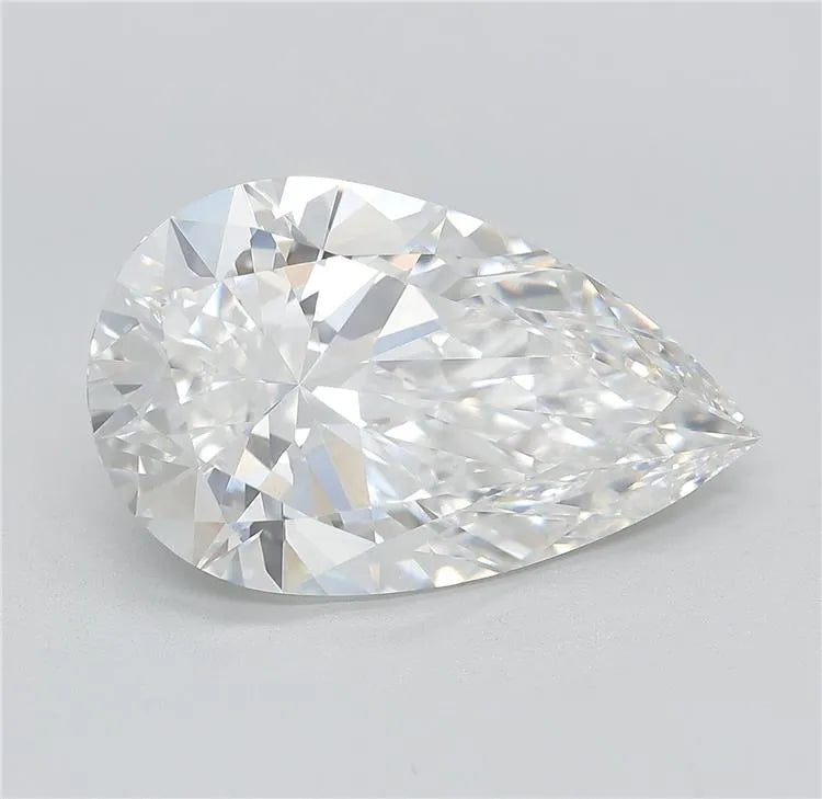 10.02ct Pear Lab Grown Diamond (Colour E, Clarity VVS2, Cut EX, IGI Certified)