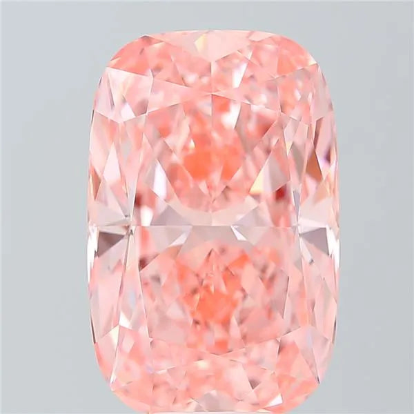 10.08ct Cushion modified Lab Grown Diamond (Colour Fancy Vivid Pink, Clarity VS1, IGI Certified)