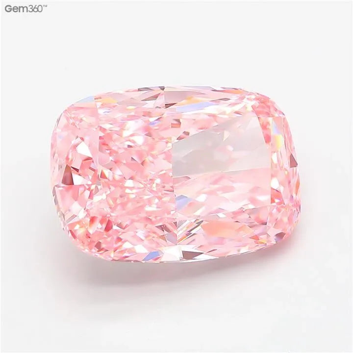 10.27ct Cushion modified Lab Grown Diamond (Colour Fancy Vivid Pink, Clarity VS1, IGI Certified)