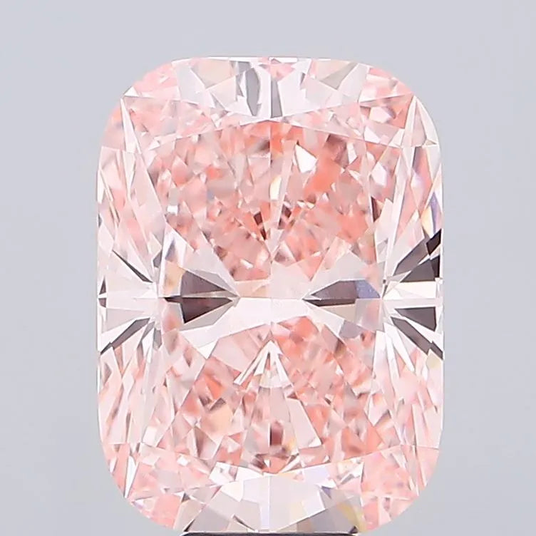 10.35ct Cushion modified Lab Grown Diamond (Colour Fancy Vivid Pink, Clarity VVS2, IGI Certified)