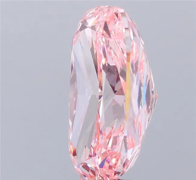 10.57ct Cushion modified Lab Grown Diamond (Colour Fancy Vivid Pink, Clarity VVS2, IGI Certified)