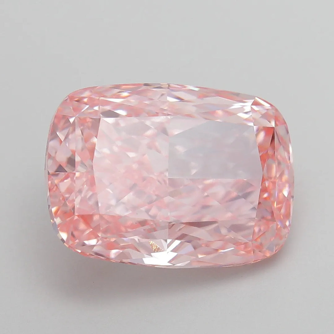 10.65ct Cushion modified Lab Grown Diamond (Colour Fancy Vivid Pink, Clarity VS1, IGI Certified)