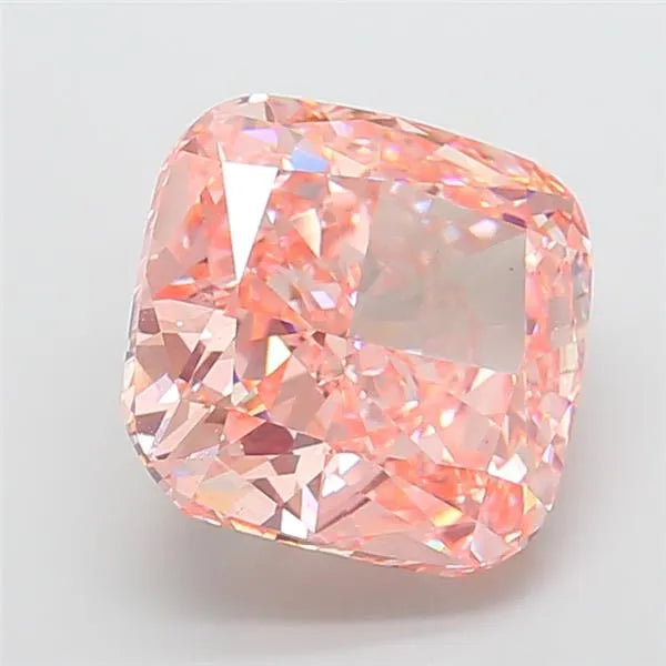 15.00ct Cushion modified Lab Grown Diamond (Colour Fancy Vivid Pink, Clarity VS2, IGI Certified)