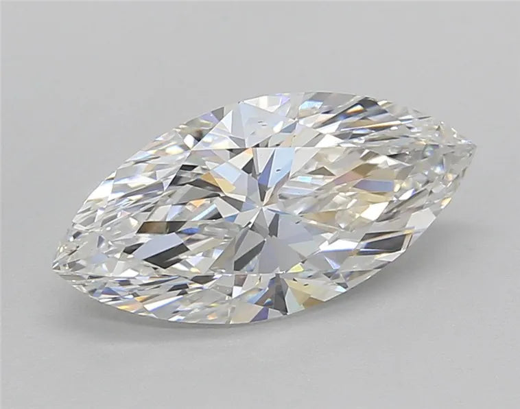 2.00ct Marquise Lab Grown Diamond (Colour F, Clarity SI1, Uncertified)