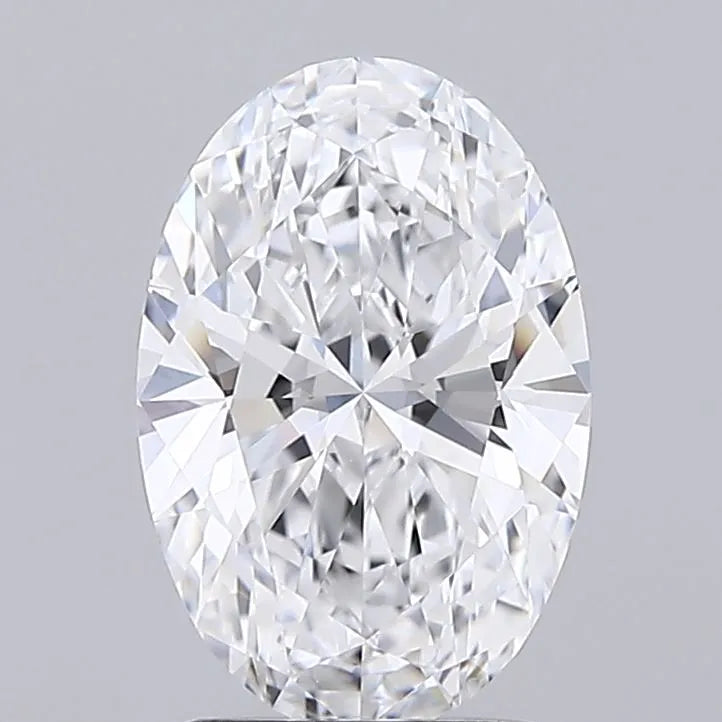 2.00ct Oval Lab Grown Diamond (Colour D, Clarity VVS1, Cut EX, IGI Certified)