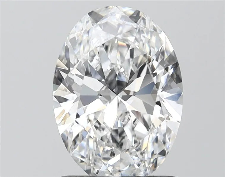2.00ct Oval Lab Grown Diamond (Colour E, Clarity VVS1, IGI Certified)