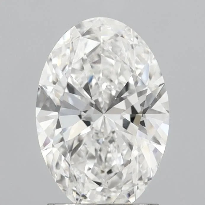 2.00ct Oval Lab Grown Diamond (Colour E, Clarity VVS2, IGI Certified)