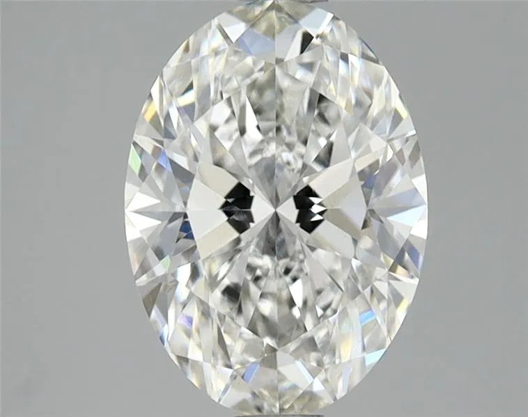 2.00ct Oval Lab Grown Diamond (Colour F, Clarity VVS2, IGI Certified)