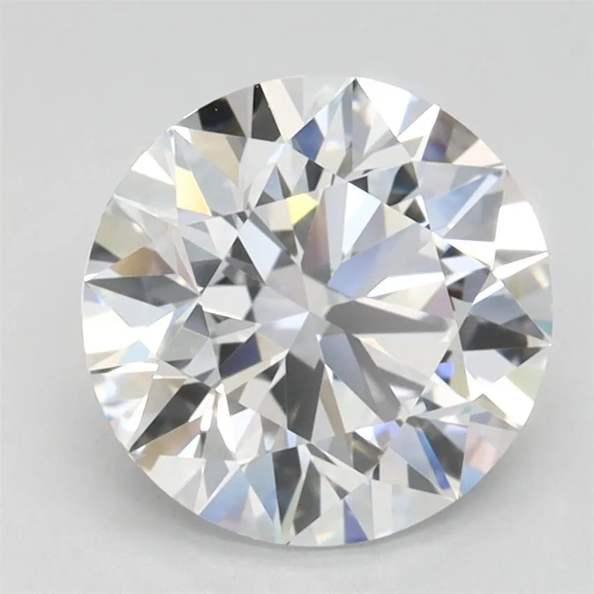2.00ct Round Lab Grown Diamond (Colour D, Clarity FL, Cut ID, IGI Certified)