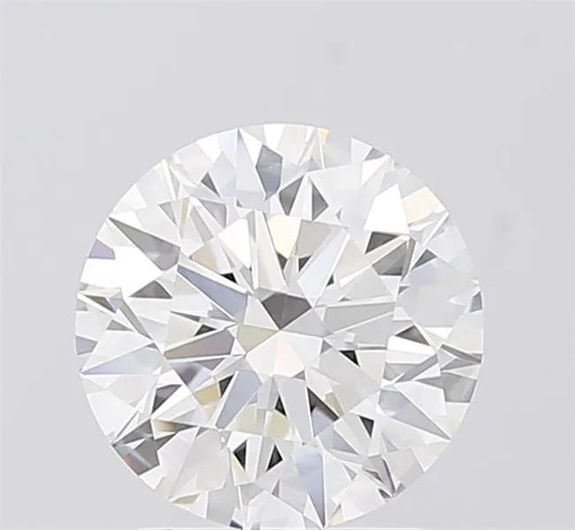 2.00ct Round Lab Grown Diamond (Colour D, Clarity VVS2, Cut EX, IGI Certified)
