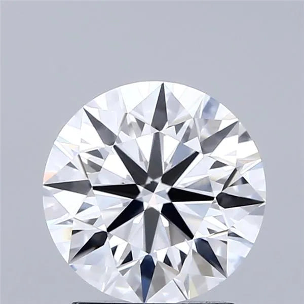 2.00ct Round Lab Grown Diamond (Colour D, Clarity VVS2, Cut ID, IGI Certified)
