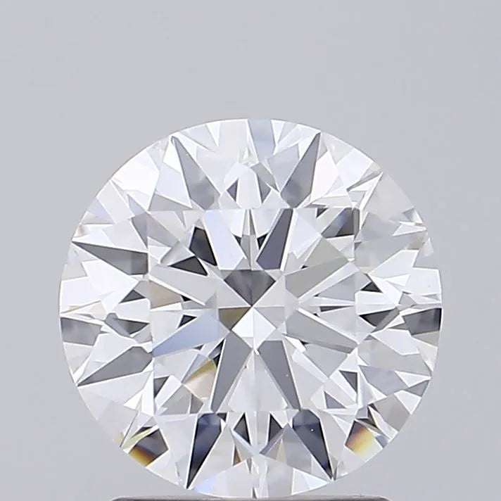 2.00ct Round Lab Grown Diamond (Colour D, Clarity VVS2, Cut ID, IGI Certified)