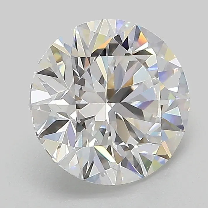 2.00ct Round Lab Grown Diamond (Colour D, Clarity VVS2, Cut ID, IGI Certified)