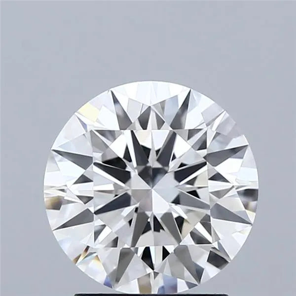 2.00ct Round Lab Grown Diamond (Colour D, Clarity VVS2, Cut ID, IGI Certified)