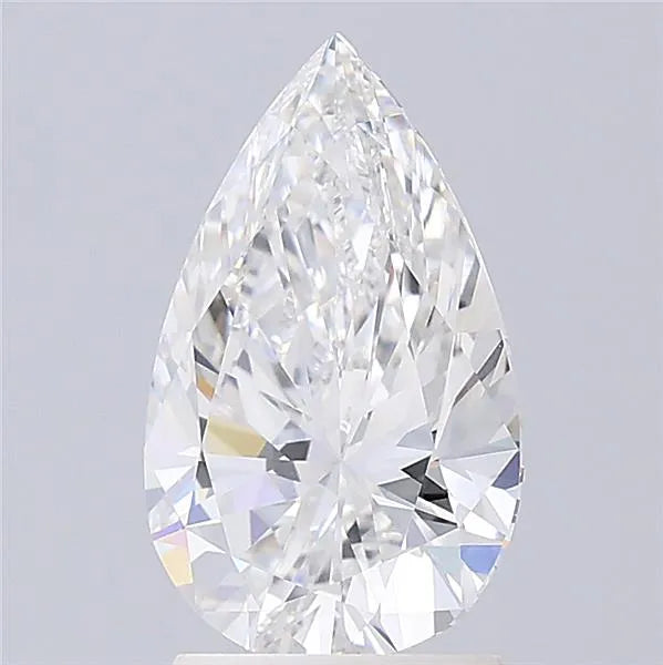 2.03ct Pear Lab Grown Diamond (Colour F, Clarity VVS2, IGI Certified)