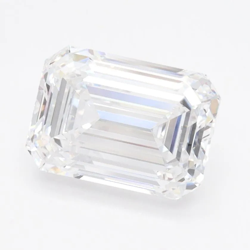2.06ct Emerald Lab Grown Diamond (Colour D, Clarity IF, IGI Certified)
