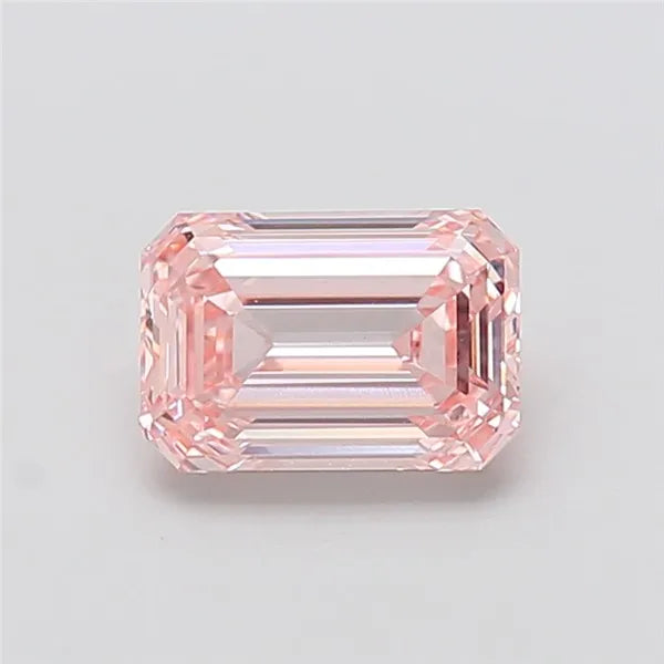 2.08ct Emerald Lab Grown Diamond (Colour Fancy Intense Pink, Clarity VVS2, IGI Certified)