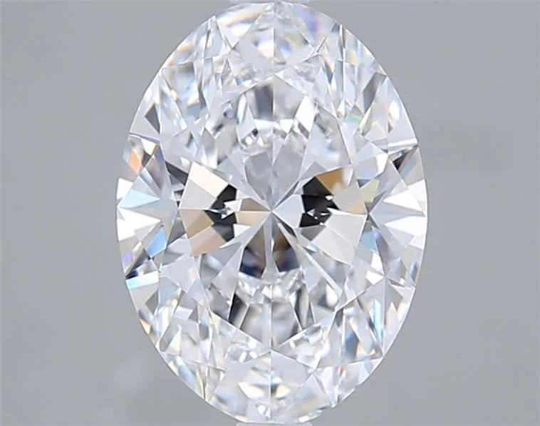 2.11ct Oval Lab Grown Diamond (Colour D, Clarity VVS1, IGI Certified)