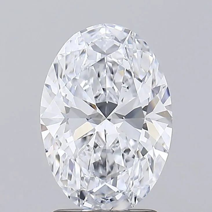 2.12ct Oval Lab Grown Diamond (Colour E, Clarity IF, IGI Certified)