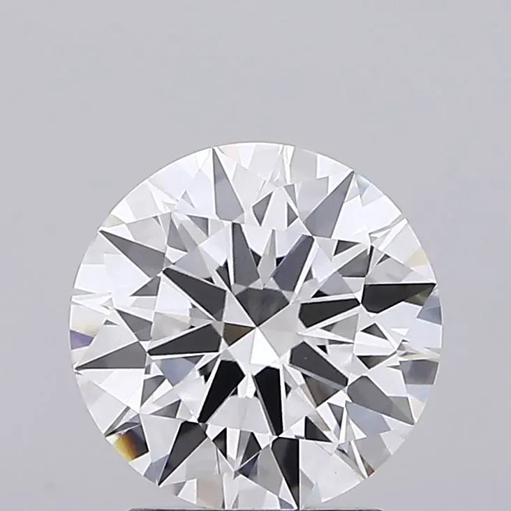 2.18ct Round Lab Grown Diamond (Colour G, Clarity VVS2, Cut ID, IGI Certified)
