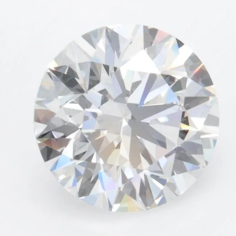 2.26ct Round Lab Grown Diamond (Colour D, Clarity IF, Cut ID, IGI Certified)
