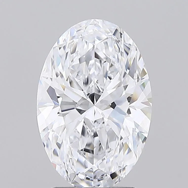 2.28ct Oval Lab Grown Diamond (Colour D, Clarity IF, IGI Certified)