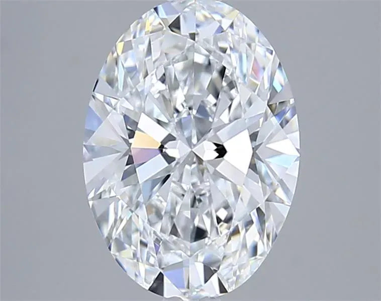 2.33ct Oval Lab Grown Diamond (Colour D, Clarity VVS2, IGI Certified)