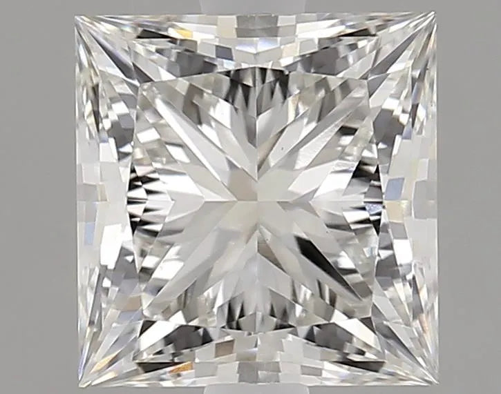 2.42ct Princess Lab Grown Diamond (Colour H, Clarity VVS2, Cut EX, IGI Certified)