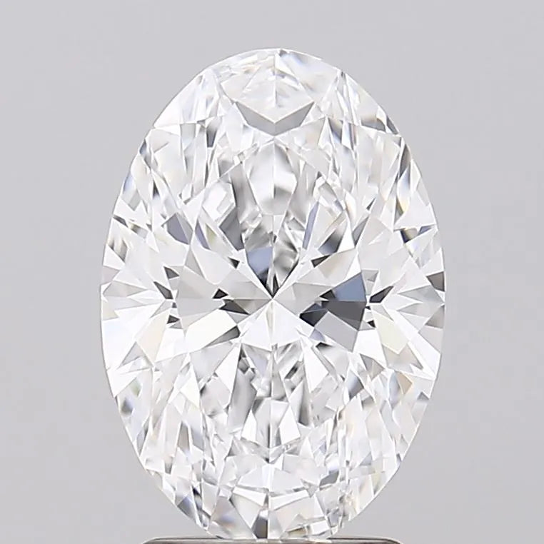 2.44ct Oval Lab Grown Diamond (Colour D, Clarity IF, IGI Certified)