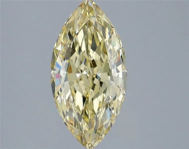 2.50ct Marquise Lab Grown Diamond (Colour Fancy Intense Yellow, Clarity VVS2, IGI Certified)