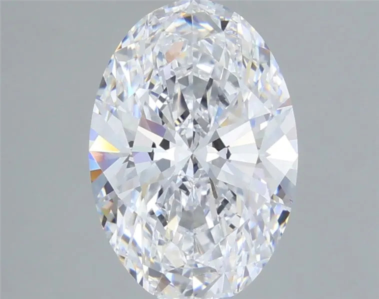 2.50ct Oval Lab Grown Diamond (Colour D, Clarity VVS1, IGI Certified)