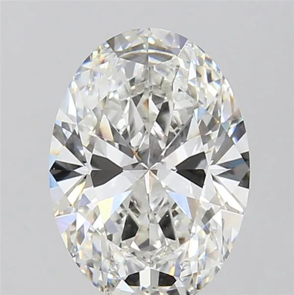 2.50ct Oval Lab Grown Diamond (Colour F, Clarity VVS2, IGI Certified)
