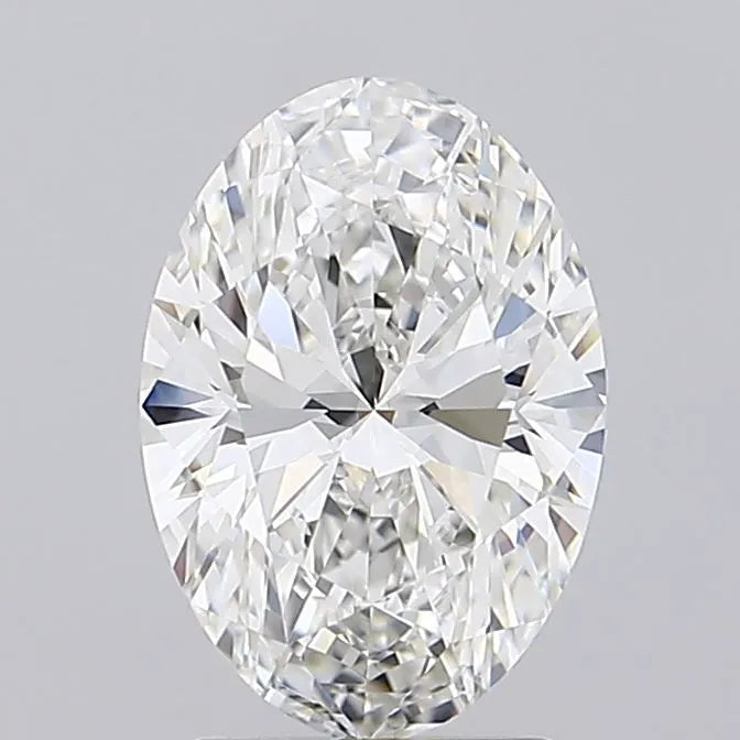 2.50ct Oval Lab Grown Diamond (Colour G, Clarity IF, IGI Certified)