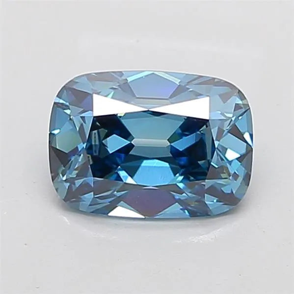 2.51ct Cushion brilliant Lab Grown Diamond (Colour Fancy Vivid Blue, Clarity VS2, IGI Certified)