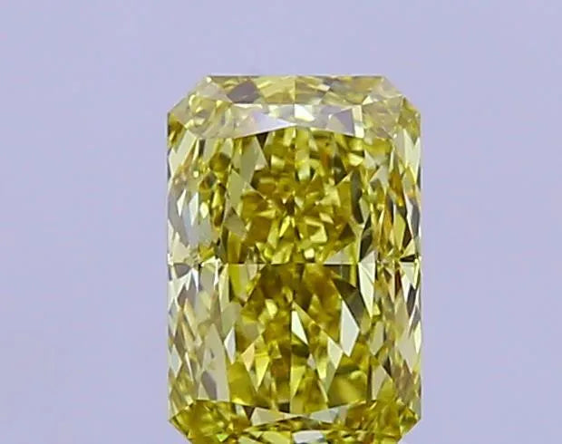 2.51ct Radiant Lab Grown Diamond (Colour Fancy Vivid Yellow, Clarity VVS2, IGI Certified)
