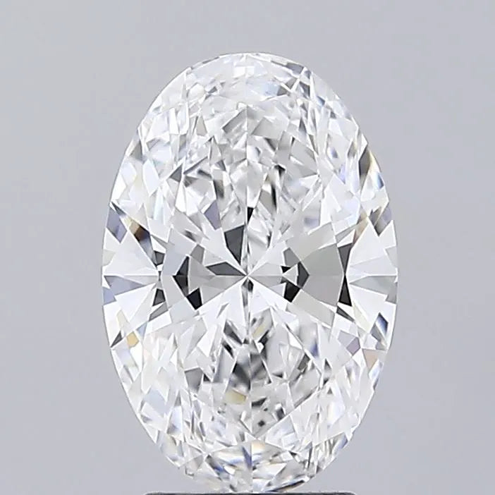 2.53ct Oval Lab Grown Diamond (Colour E, Clarity VVS2, IGI Certified)