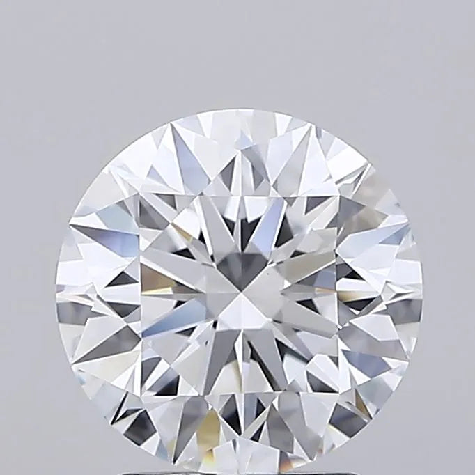 2.53ct Round Lab Grown Diamond (Colour E, Clarity IF, Cut ID, IGI Certified)